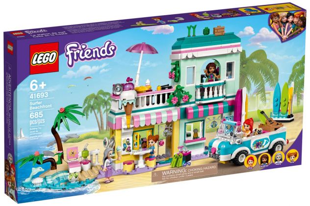 LEGO Friends 41693 La plage des surfeurs