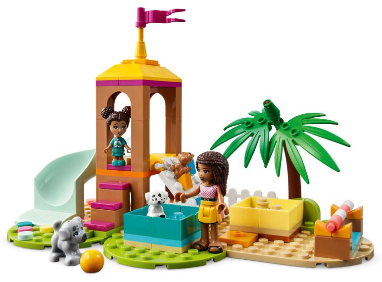 LEGO Friends 41698 pas cher, Le terrain de jeu des animaux