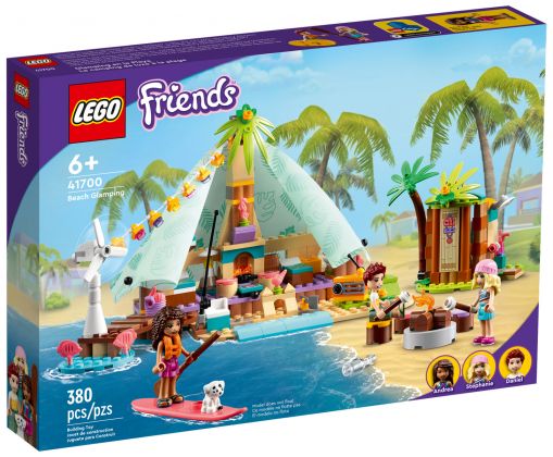 LEGO Friends 41700 Camping glamour à la plage