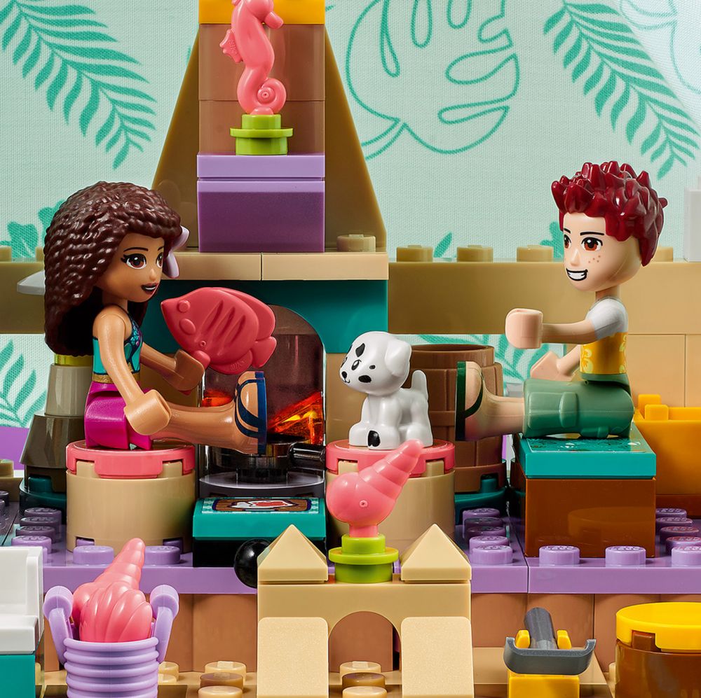 LEGO® Friends 41700 - Camping Glamour à la Plage - DracauGames