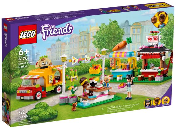 LEGO Friends 41701 Le marché de street food