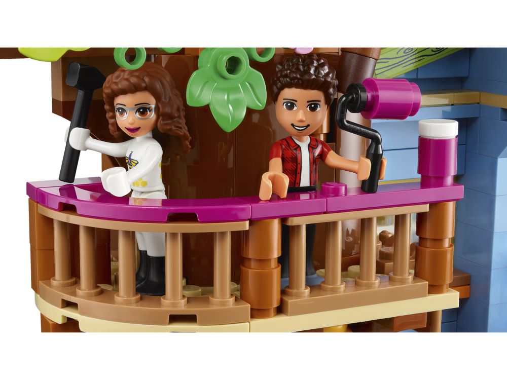 LEGO Friends 41703 pas cher, La cabane de l'amitié dans l'arbre