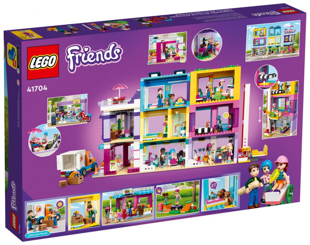 LEGO Friends 41704 pas cher, L'immeuble de la grand-rue