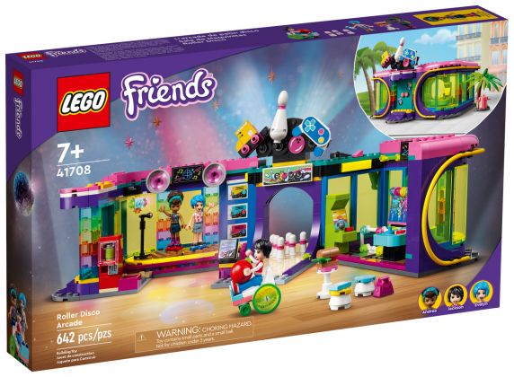 LEGO Friends 41708 La salle d'arcade roller disco