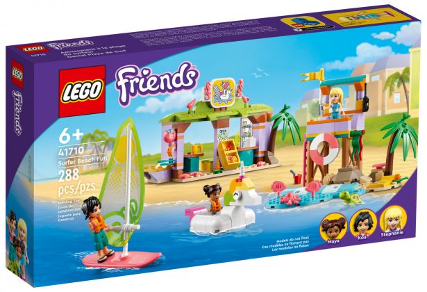 LEGO Friends 41710 Animation et surf à la plage