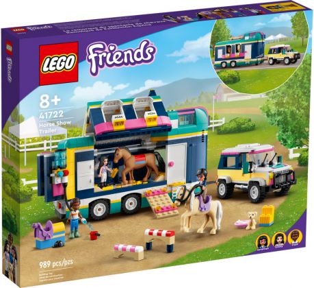 LEGO Friends 41722 La remorque du concours hippique