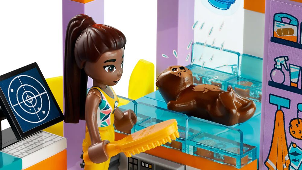 LEGO Friends 41736 pas cher, Le centre de sauvetage en mer