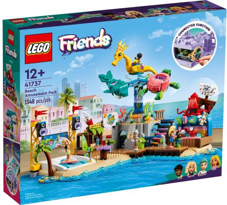 LEGO Friends 41737 Le parc d’attractions à la plage