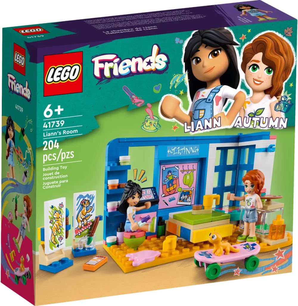 LEGO Friends 41739 pas cher, La chambre de Liann