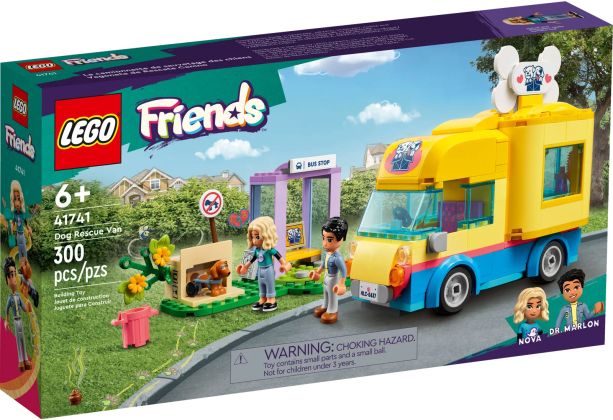 LEGO Friends 41741 La fourgonnette de sauvetage canin