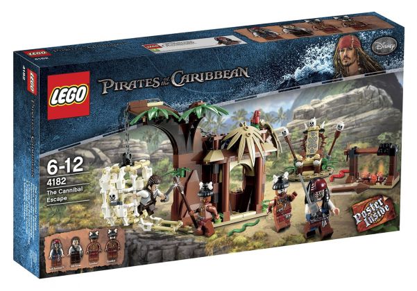 LEGO Pirates des Caraïbes 4182 Prisonnier des cannibales