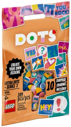 LEGO Dots 41916 Tuiles de décoration DOTS - Série 2