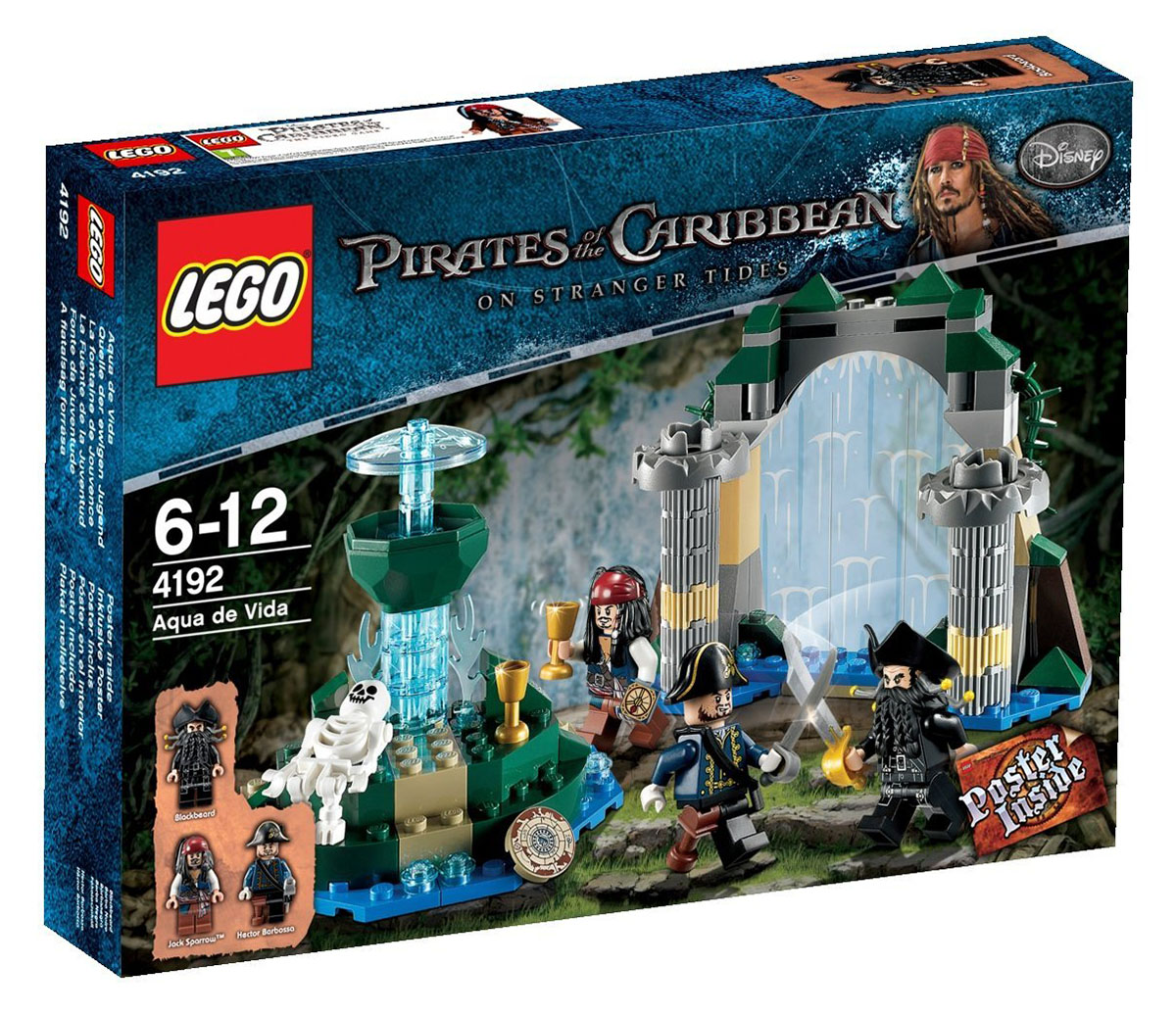 LEGO Pirates des Caraïbes 4192 pas cher, La fontaine de Jouvence