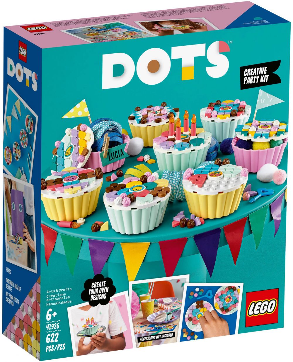 LEGO Dots 41926 pas cher, Kit créatif de fête