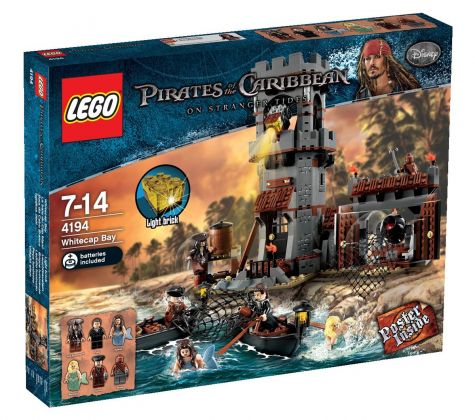 LEGO Pirates des Caraïbes 4194 La baie du Cap blanc