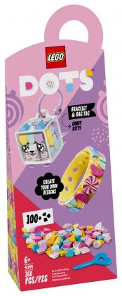 LEGO Dots 41944 Bracelet Candy Kitty et porte-clés