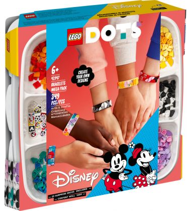 LEGO Dots 41947 Méga-boîte de bracelets Mickey et ses amis