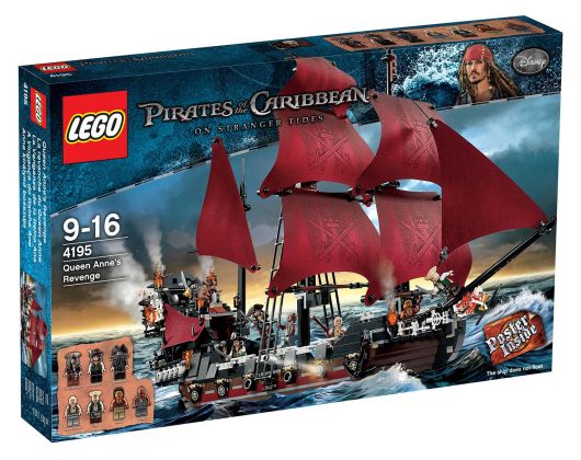 LEGO Pirates des Caraïbes 4195 La revanche du Queen Anne