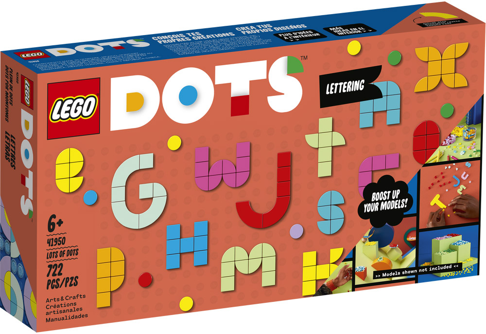- LEGO Dots 41950 Lots d’extra DOTS – Lettres - Prix LEGO : 19,99€