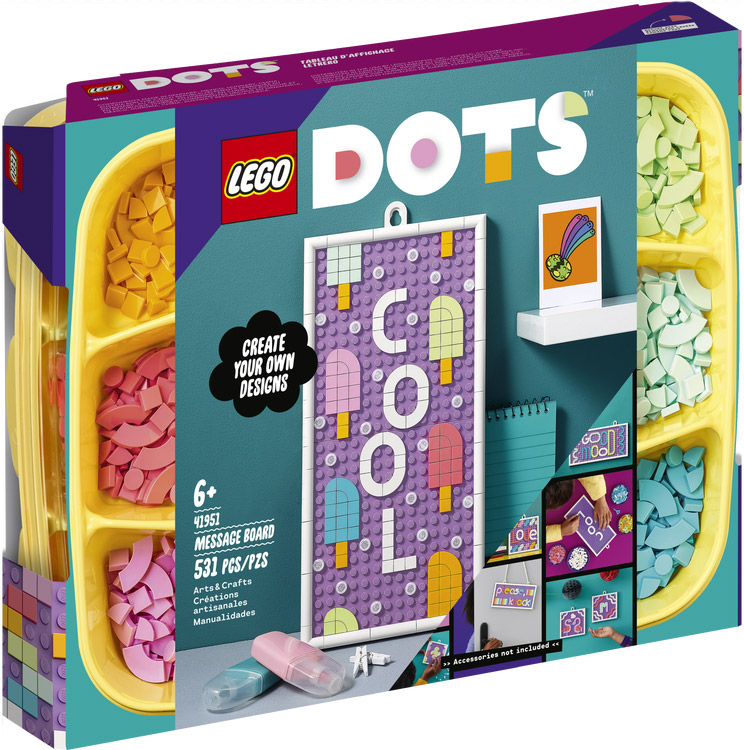 - LEGO Dots 41951 Le tableau à messages - Prix LEGO : 19,99€
