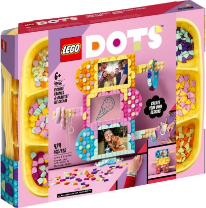 LEGO Dots 41956 Cadres photo et bracelet Crème glacée