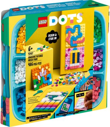 LEGO Dots 41957 Le méga-lot de décorations adhésives
