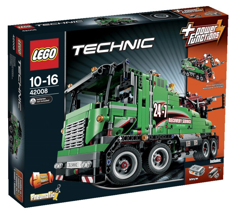 LEGO Technic 42008 pas cher, Le camion de service