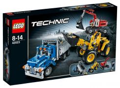 LEGO Technic 42030 pas cher, La chargeuse sur pneus télécommandée