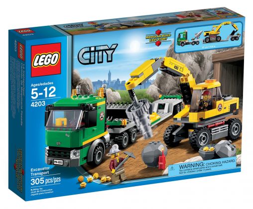 LEGO City 4203 Le transporteur