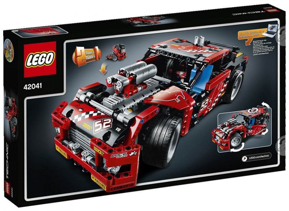 Soldes LEGO Technic - Le camion de course (42041) 2024 au meilleur prix sur