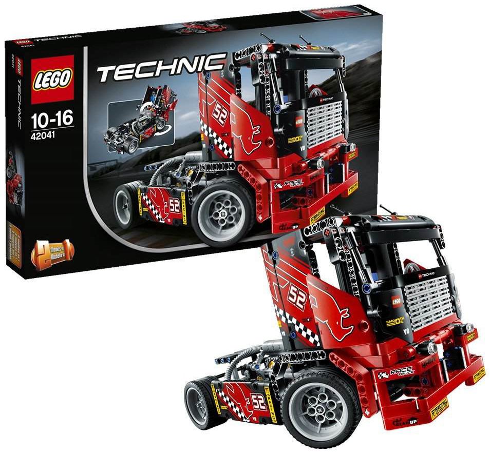 Soldes LEGO Technic - Le camion de course (42041) 2024 au meilleur prix sur