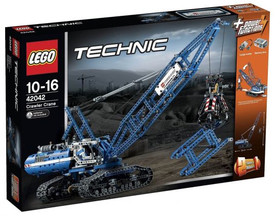LEGO Technic 42042 La grue sur chenilles