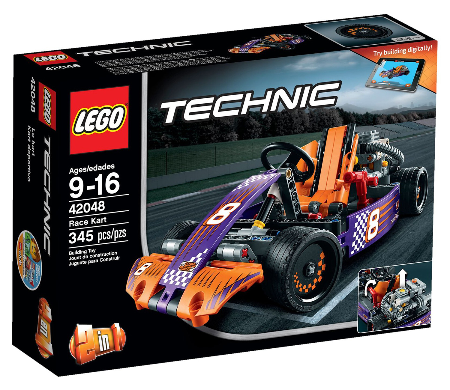 LEGO Technic 42048 pas cher - Le karting