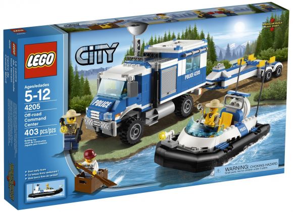 LEGO City 4205 Le centre de commande tout-terrain