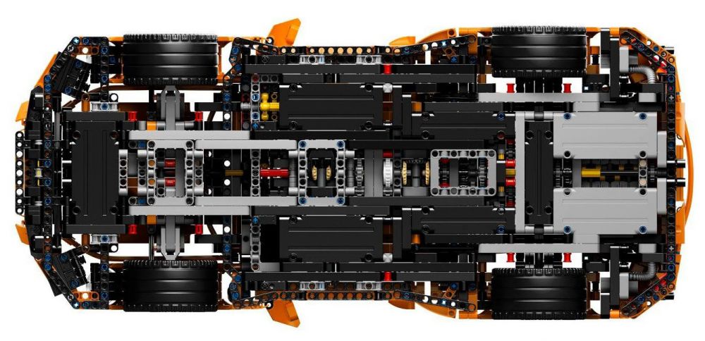 LEGO Technic 42056 pas cher, Porsche 911 GT3 RS