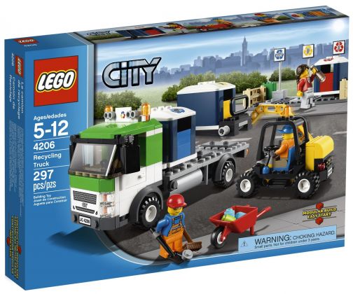 LEGO City 4206 Le camion de recyclage