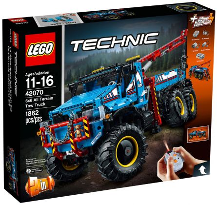LEGO Technic 42070 La dépanneuse tout-terrain 6x6