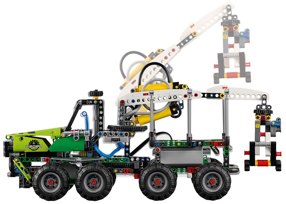 Lego Technic en stock pour noël. Lego technic pas cher pour cadeaux noël Lego  technic Le Camion forestier 42080 - Vos loisirs 88