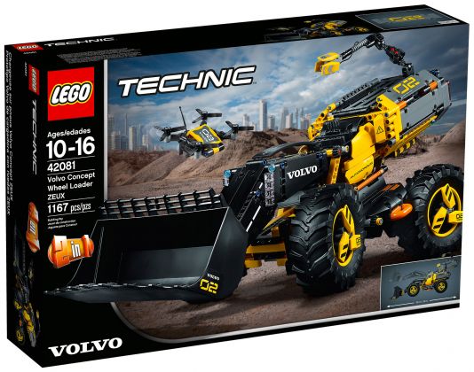 LEGO Technic 42081 Le tractopelle Volvo Concept ZEUX