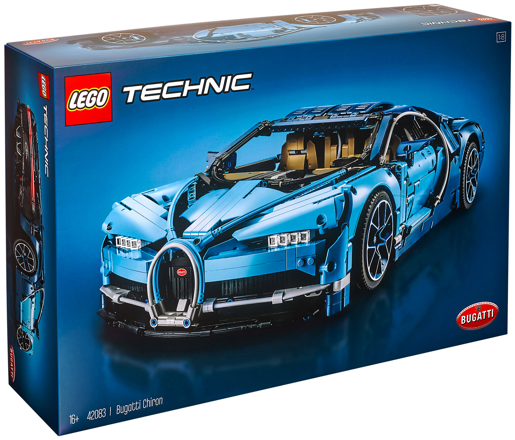 LEGO Technic 42083 pas cher, Bugatti Chiron