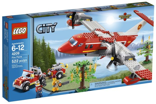 LEGO City 4209 L'avion des pompiers