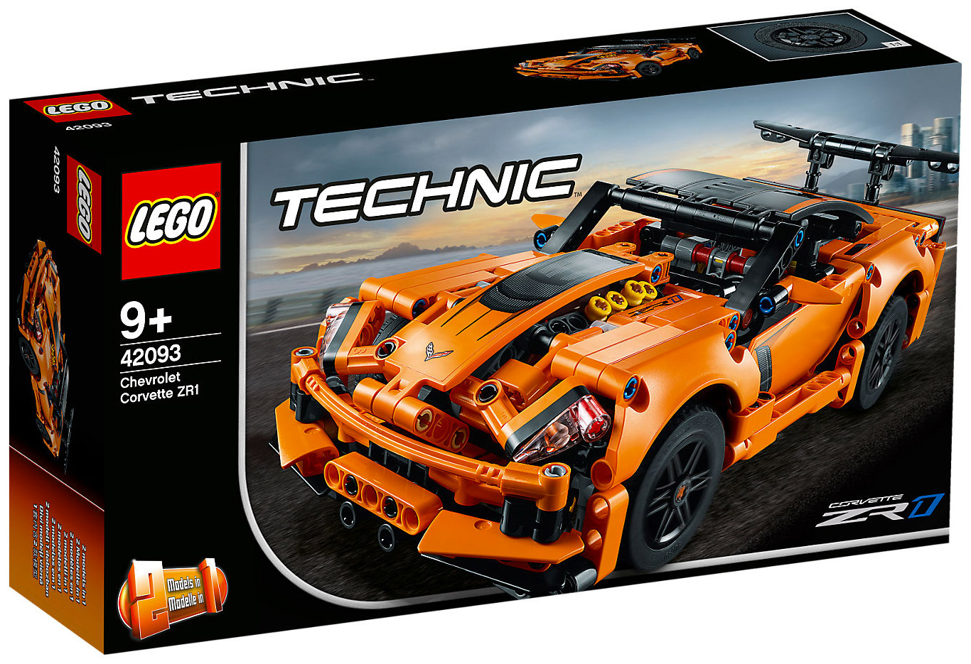 LEGO Technic 42093 pas cher, Chevrolet Corvette ZR1