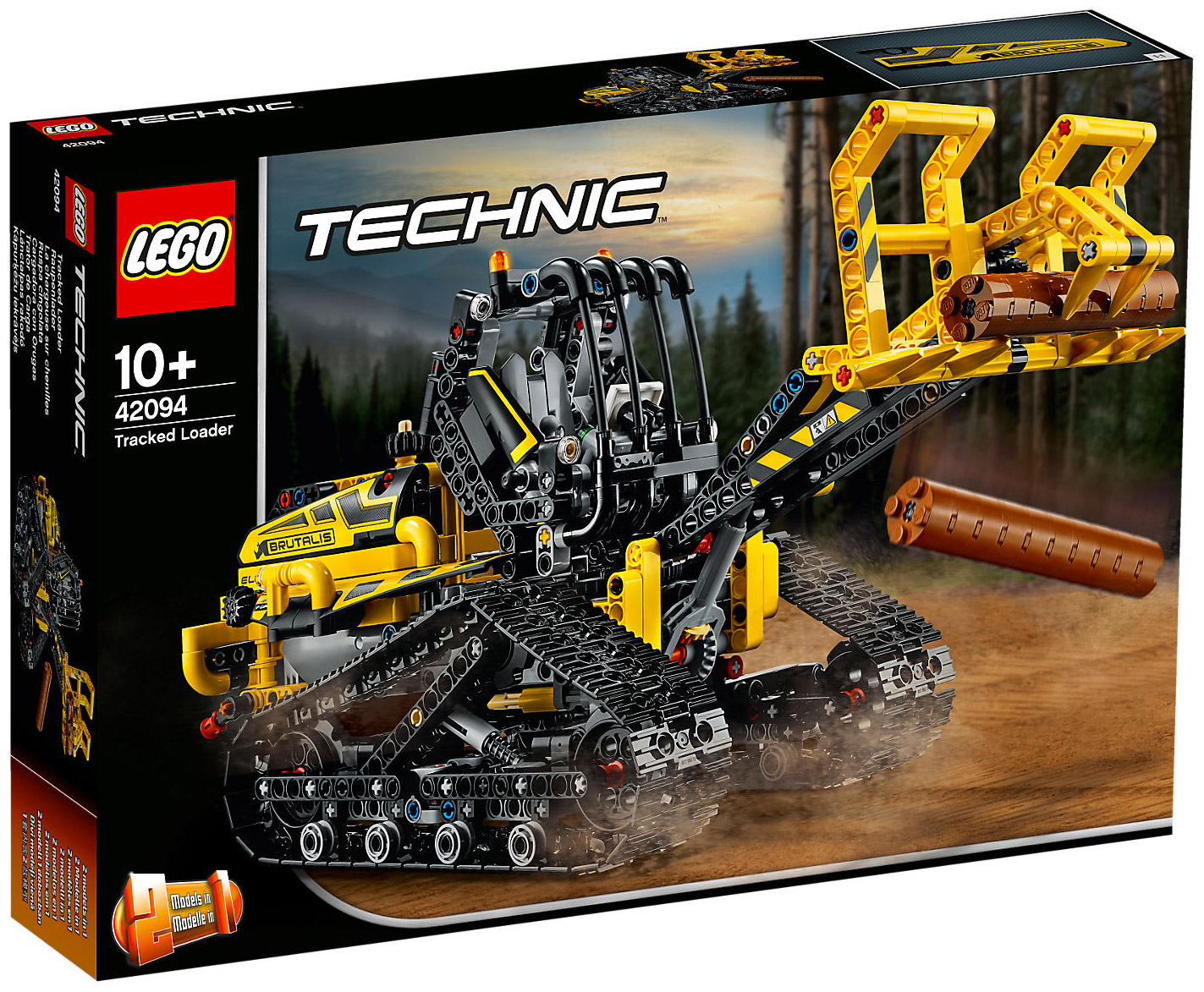 LEGO Technic 42094 pas cher, La chargeuse sur chenilles