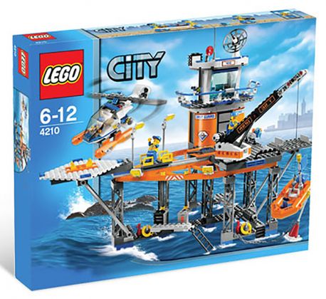 LEGO City 4210 La plate-forme des garde-côtes