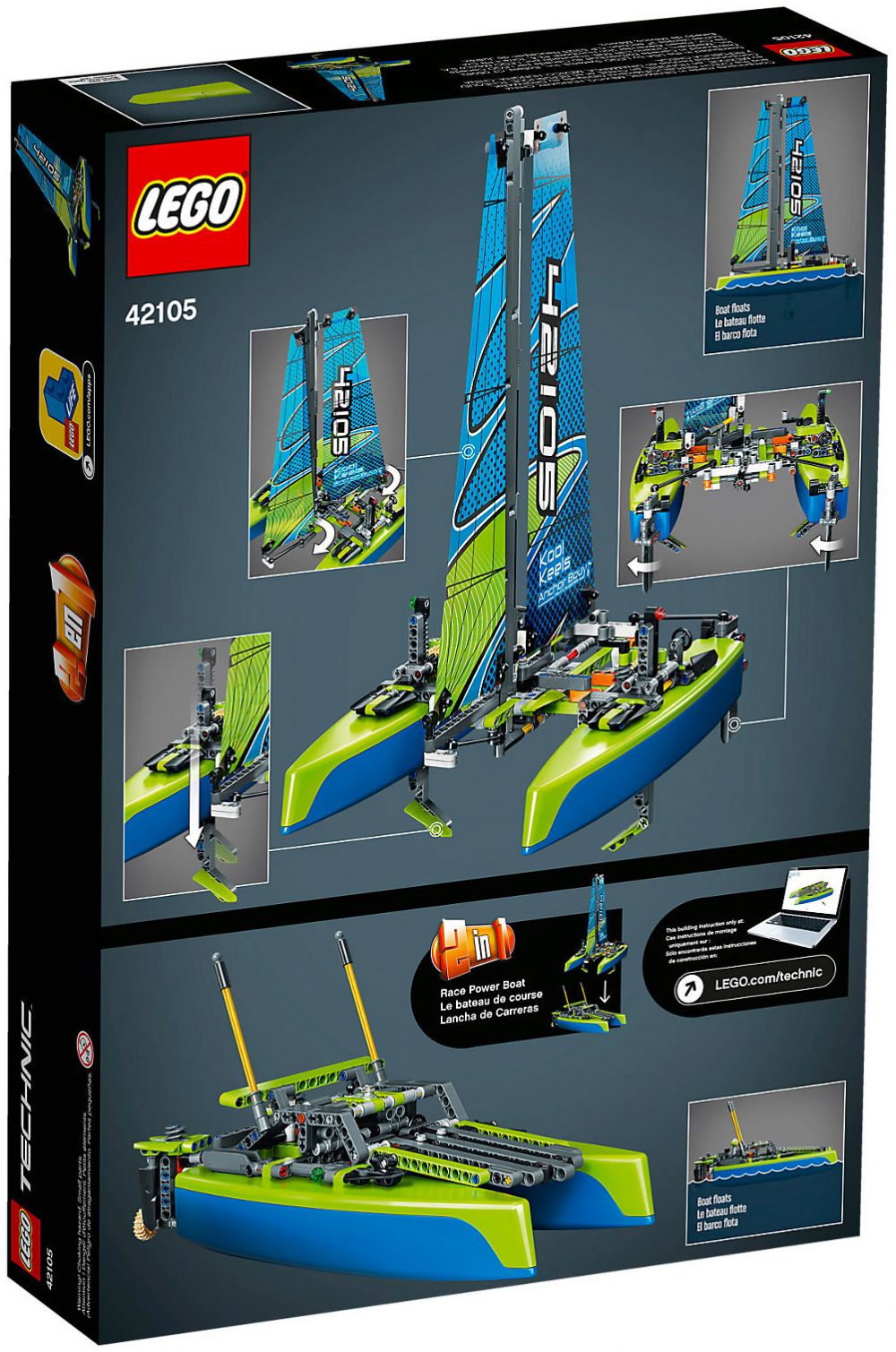 Lego top technic bateau