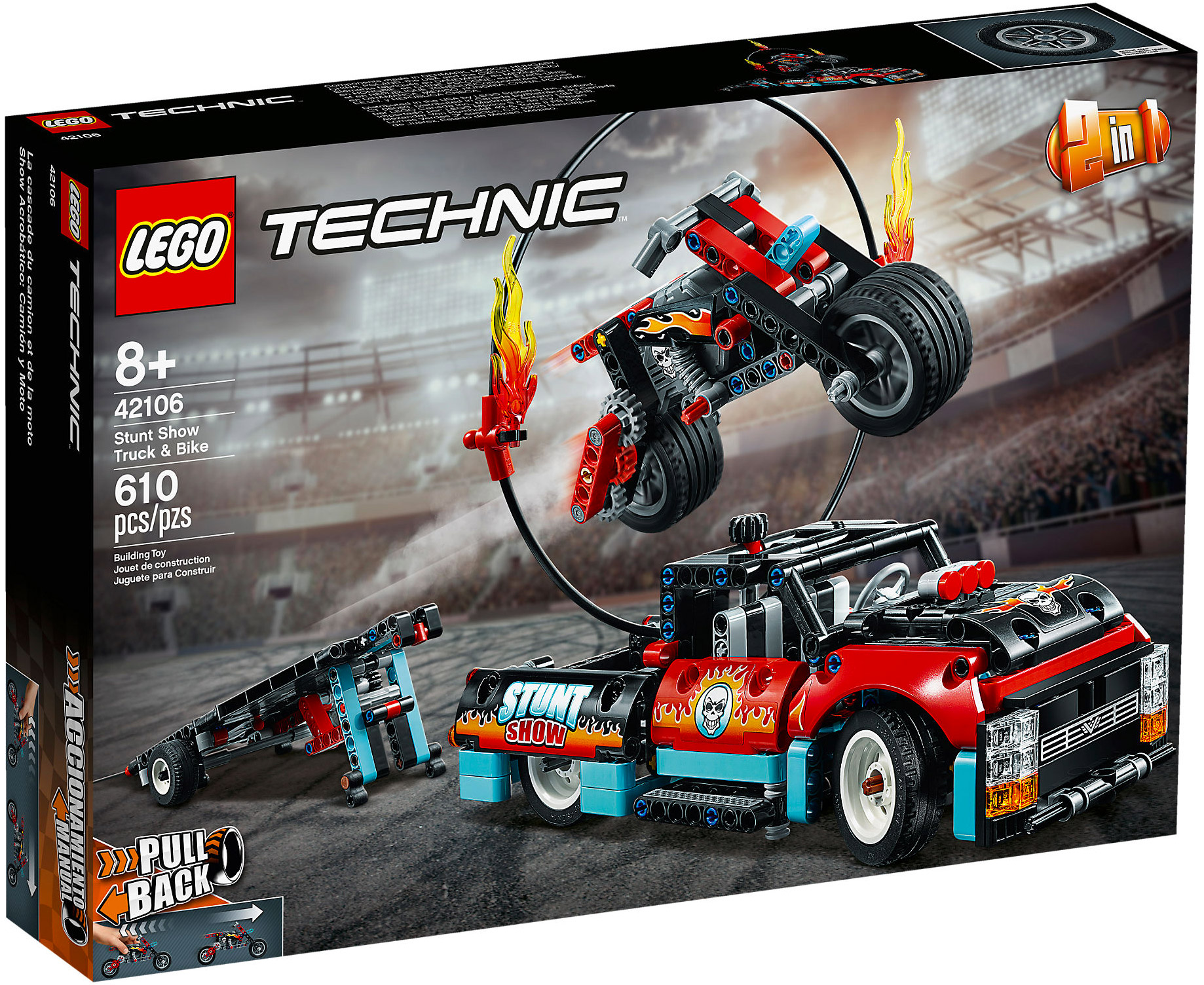 NOUVEAU & NEUF dans sa boîte LEGO ® Technic 42058-Stunt Moto NOUVEAU & NEUF dans sa boîte rampe