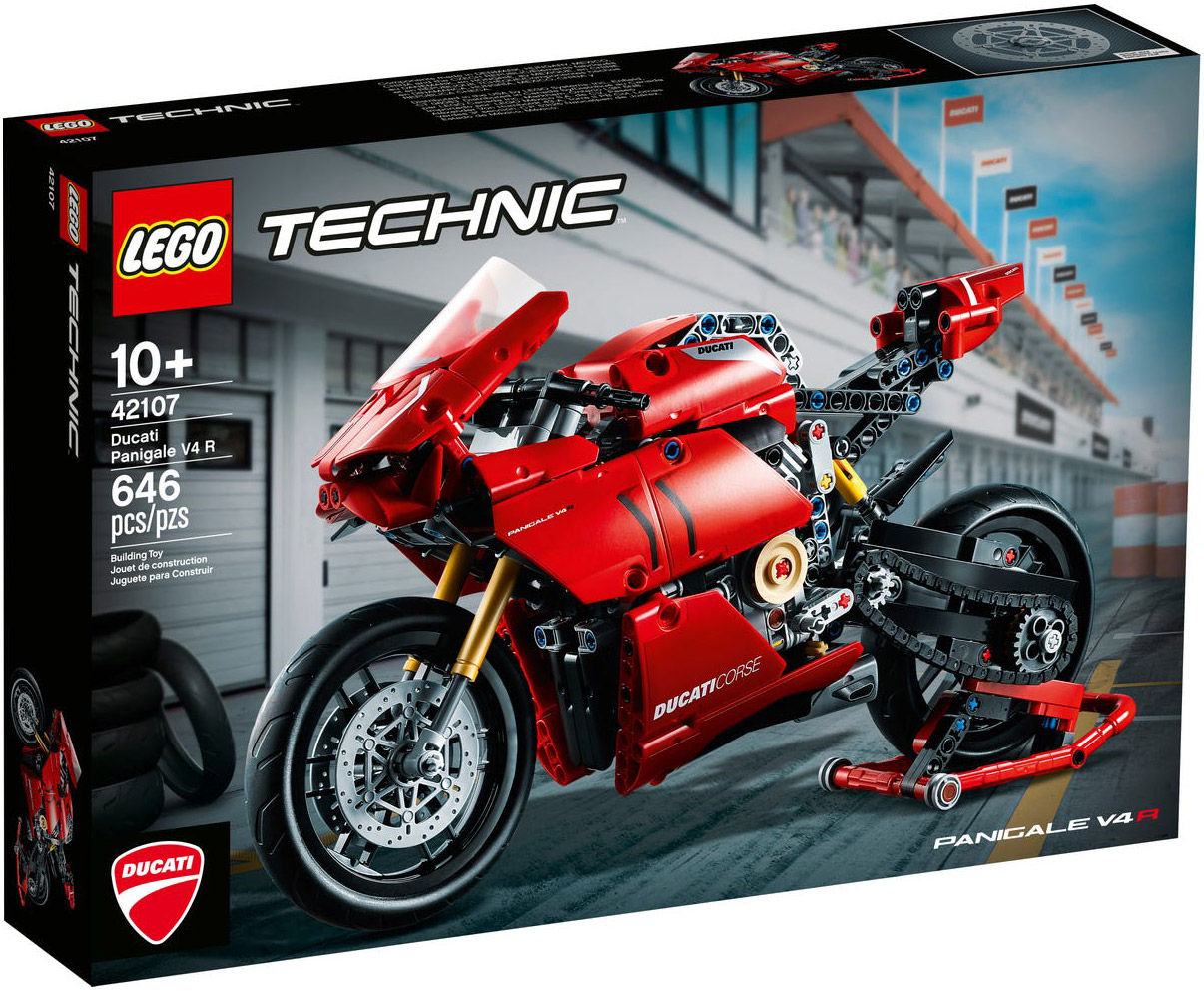 LEGO Technic 42107 pas cher, Ducati Panigale V4 R