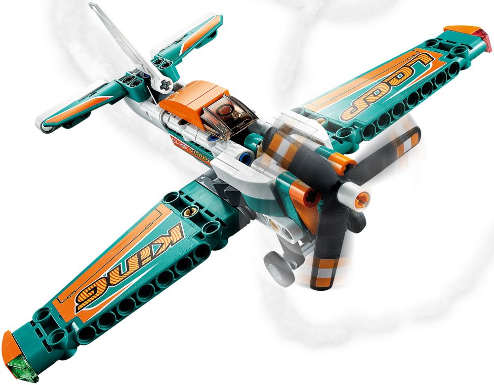 LEGO 42117 Technic Avion de Course et Jet, Jouet de Construction 2 en 1  pour Enfants +7 Ans, Cadeau Garcon et Fille - Cdiscount Jeux - Jouets