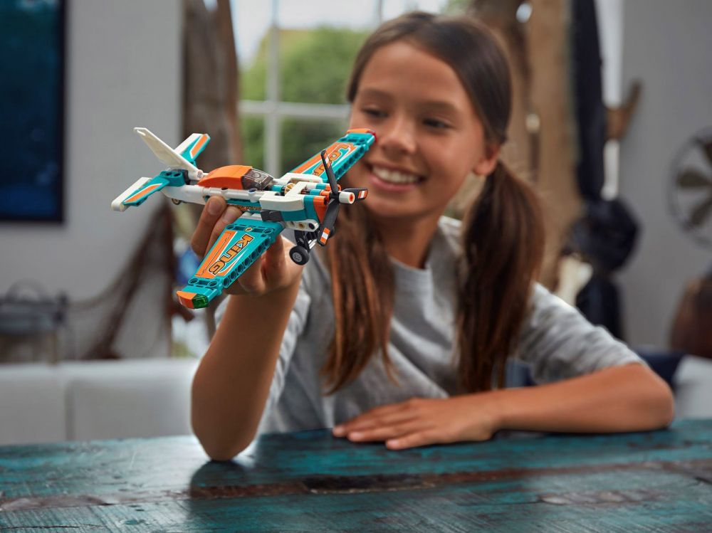 LEGO Technic 42117 Avion de Course, Jeu de Construction, Aérien