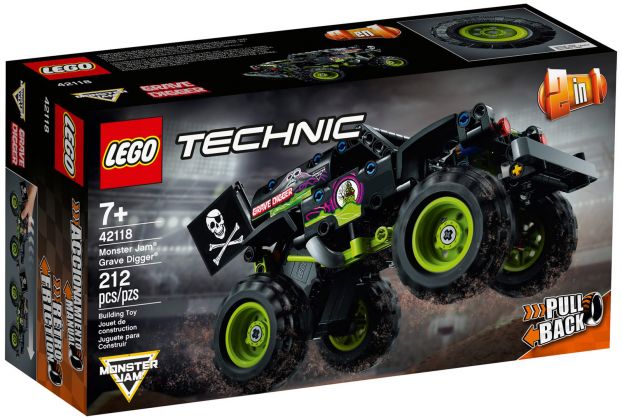 LEGO Technic 42118 Monster Jam Grave Digger